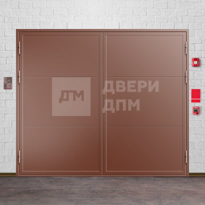 Огнеупорные ворота первого типа EI-90 распашные ВПМ-31
